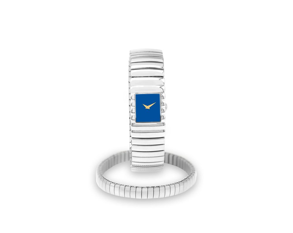 AGILIS Elastic Stainless Steel Case and Bracelet
